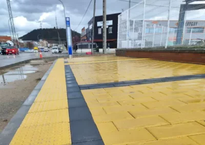 Prefabricados Duero. Carril bici polígono San Cristóbal